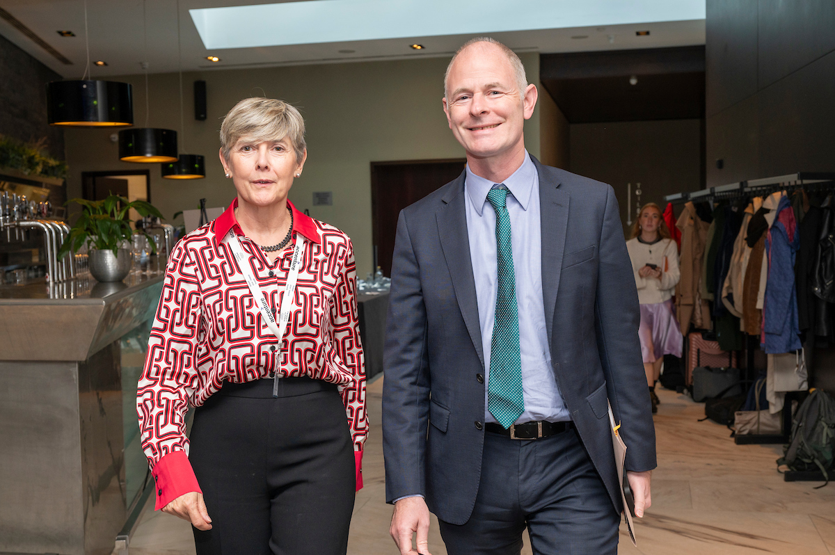 Maeve Kneasfey & Minister of State, Ossian Smyth TD