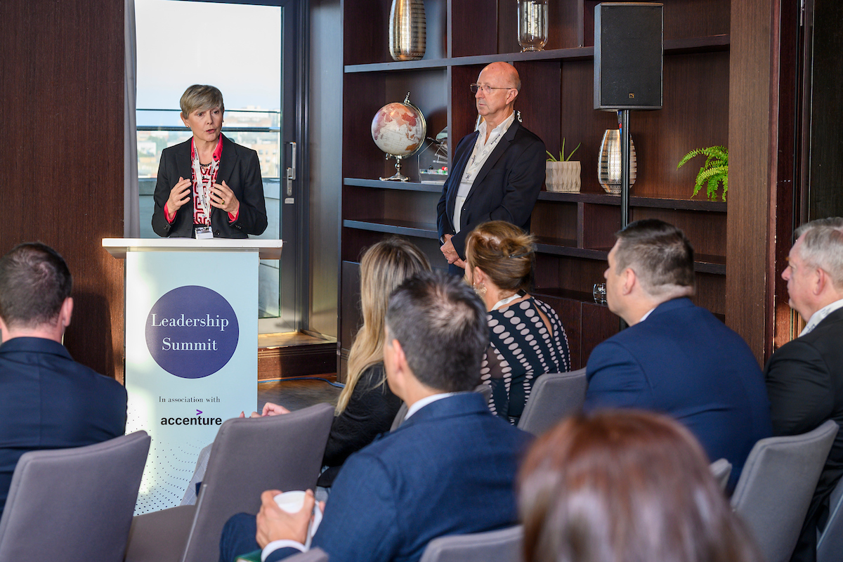 Maeve Kneafsey Founder & Conall Ó Móráin MC