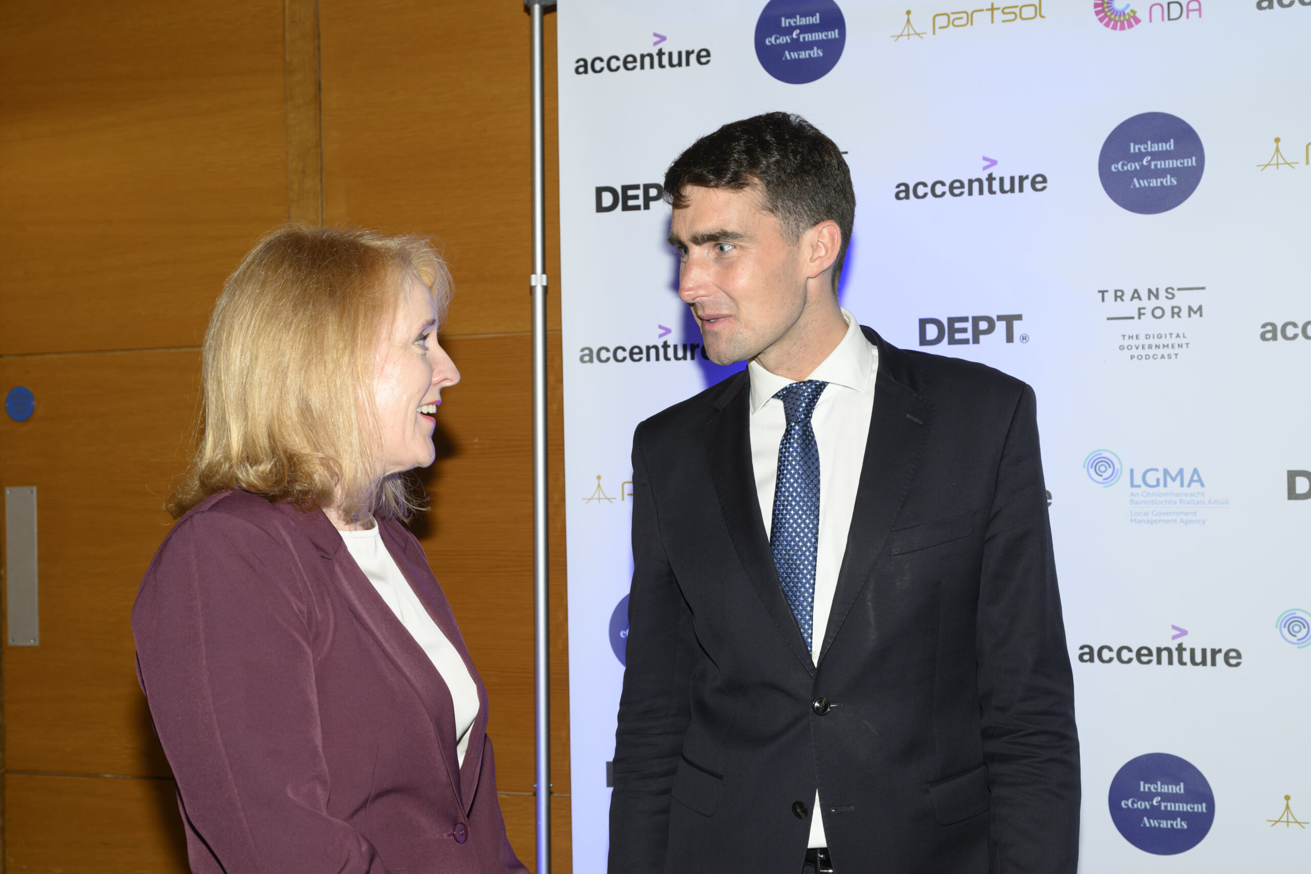 LGMA CEO with Minister Jack Chambers