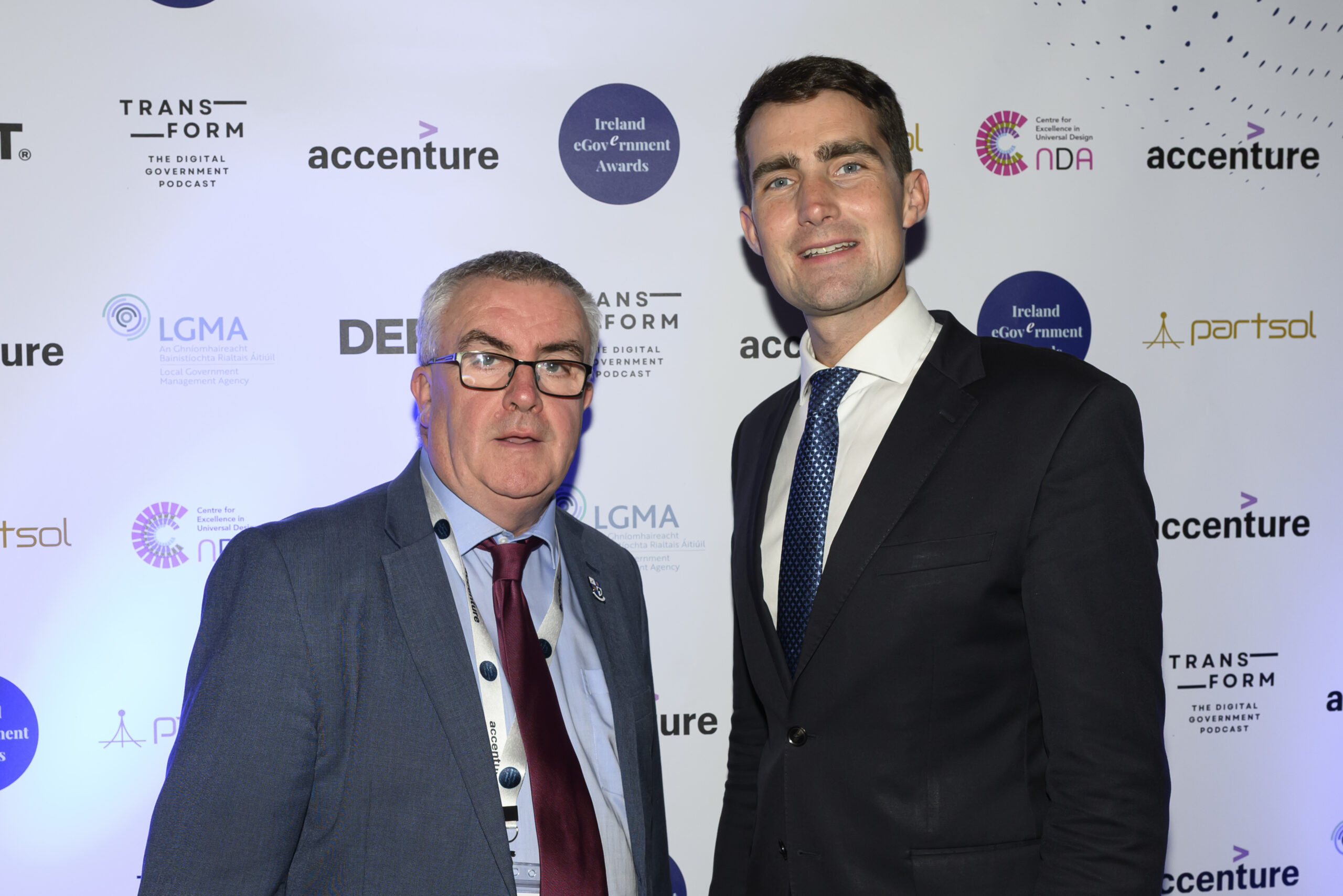 Cllr. PJ O’Hanlon, Monaghan CoCo, with Minister Jack Chambers TD